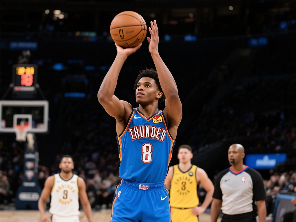 6月14日总决赛雷霆VS步行者：杰伦·威廉姆斯高光时刻