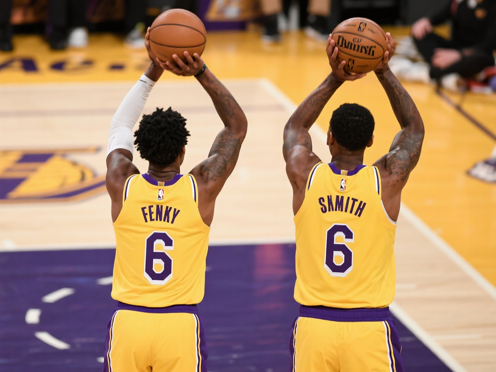 文森特芬尼-史密斯替补爆发创湖人队史纪录 文森特和芬尼-史密斯,这两个名字或许之前