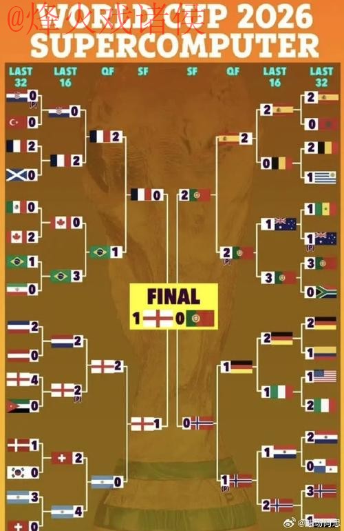 2026世界杯决赛最佳比分预测 2026世界杯决赛最佳比分预测